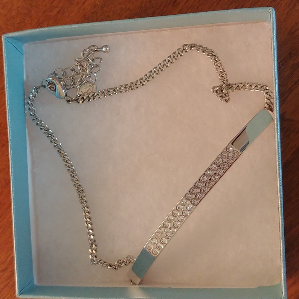 Touchstone Crystal Pave Choker Necklace
